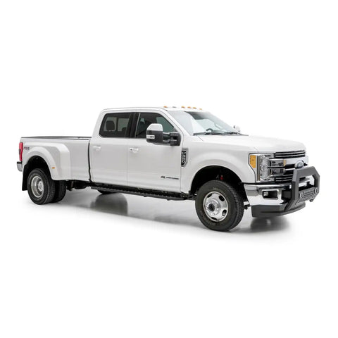 ARIES 2055520 - RidgeStep 6-1/2 x 53 Black Steel Running Boards, Select Ford F-Series