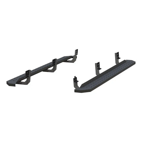 ARIES 2055536 - RidgeStep 6-1/2 x 91 Steel Running Boards, Select Dodge, Ram 1500, 2500, 3500
