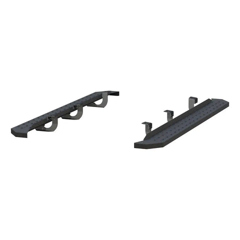 ARIES 2055554 - RidgeStep 6-1/2 x 75 Black Steel Running Boards, Select Ford Explorer