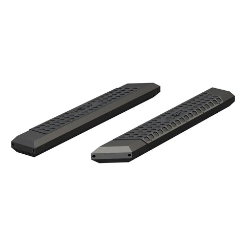 ARIES 2055953 - AdvantEDGE 5-1/2 x 53 Black Aluminum Side Bars (No Brackets)