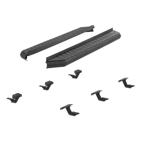 ARIES 2061009 - AeroTread 5 x 67 Black Stainless Running Boards, Select Jeep Grand Cherokee