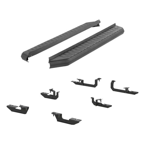 ARIES 2061021 - AeroTread 5 x 70 Black Stainless Running Boards, Select Ford Escape