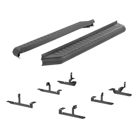 ARIES 2061030 - AeroTread 5 x 76 Black Stainless Running Boards, Select Enclave, Traverse