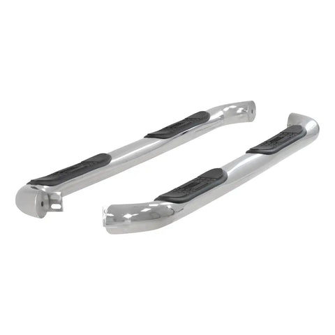 ARIES 207003-2 - 3 Round Polished Stainless Side Bars, Select Hyundai Santa Fe