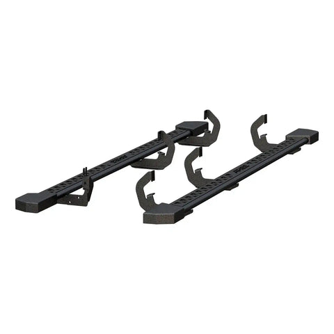 ARIES 2074109 - Rocker Step Running Boards, Select Silverado, Sierra 1500, 2500, 3500 Crew Cab