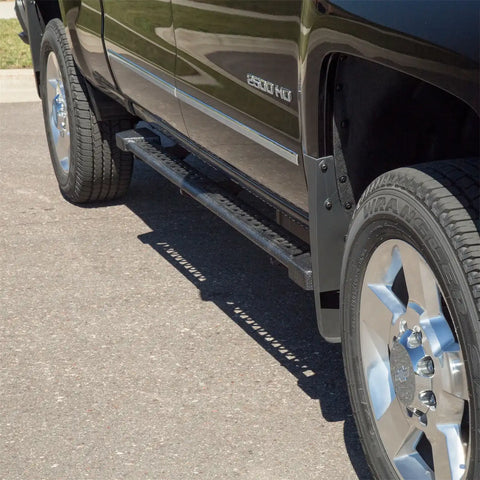 ARIES 2074109 - Rocker Step Running Boards, Select Silverado, Sierra 1500, 2500, 3500 Crew Cab