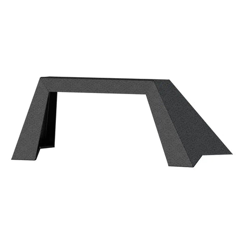 ARIES 2081100 - TrailChaser Black Steel Front Jeep Bumper Angular Brush Guard Only