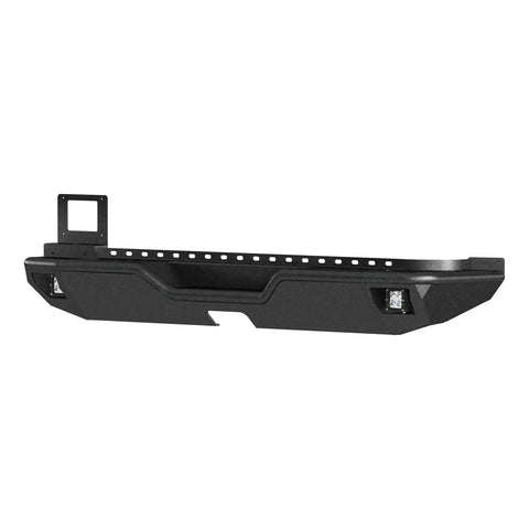 ARIES 2082081 - TrailChaser Jeep Wrangler JL Steel Rear Bumper with LED Lights
