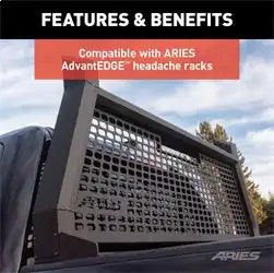 ARIES 2090613 - Replacement Headache Rack Stake Pocket Anchors, 2-Pack