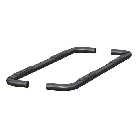 ARIES 214053 - 3 Round Black Stainless Side Bars, Select Chevrolet Silverado, GMC Sierra 1500