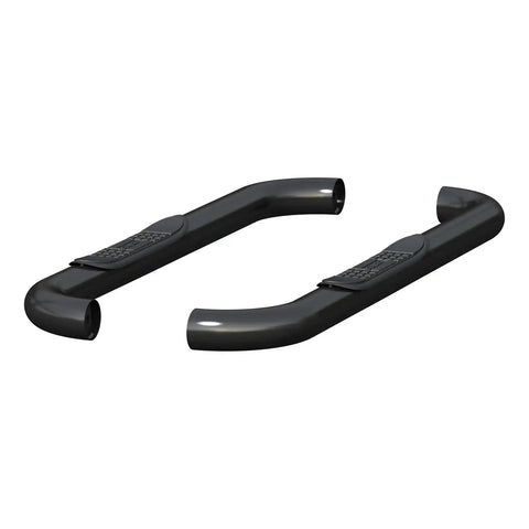 ARIES 215039 - 3 Round Black Stainless Side Bars, Select Dodge, Ram 1500, 2500, 3500
