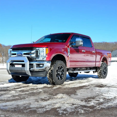 ARIES 2153003 - AdvantEDGE 5-1/2 Chrome Aluminum Bull Bar, Select Ford F250, F350, F450, F550