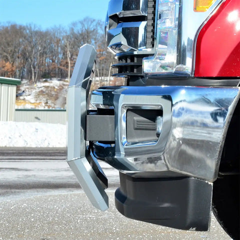 ARIES 2153003 - AdvantEDGE 5-1/2 Chrome Aluminum Bull Bar, Select Ford F250, F350, F450, F550