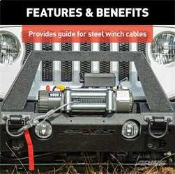 ARIES 2156071 - Winch Roller Fairlead
