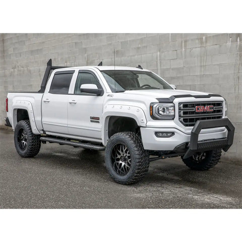 ARIES 2164000 - AdvantEDGE 5-1/2 Black Aluminum Bull Bar, Select Silverado, Sierra 1500