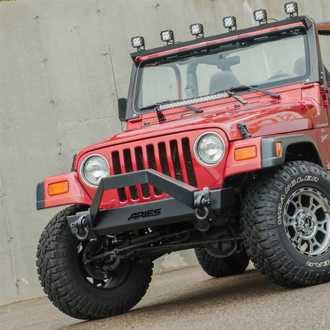 ARIES 2166071 - Heavy-Duty Bolt-On Tow Hooks D-Ring Shackles, 12,500 lbs Capacity