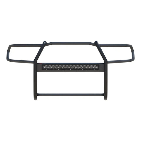 ARIES 2170006 - Pro Series Black Steel Grille Guard with Light Bar, Select Toyota Tacoma