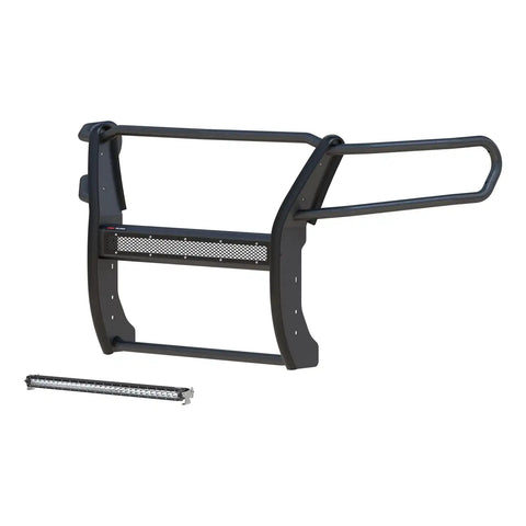 ARIES 2170022 - Pro Series Black Steel Grille Guard with Light Bar, Select Colorado, Canyon