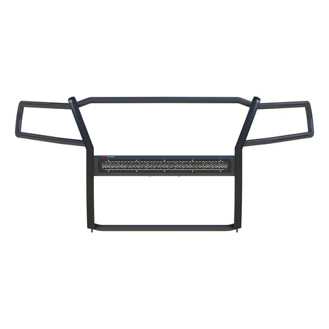 ARIES 2170022 - Pro Series Black Steel Grille Guard with Light Bar, Select Colorado, Canyon