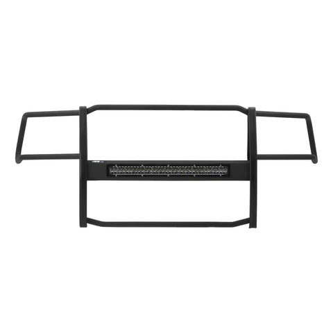 ARIES 2170026 - Pro Series Black Steel Grille Guard with Light Bar, Select Dodge, Ram 2500, 3500