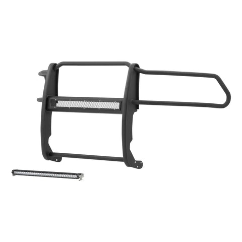 ARIES 2170028 - Pro Series Black Steel Grille Guard with Light Bar, Select Dodge, Ram 1500