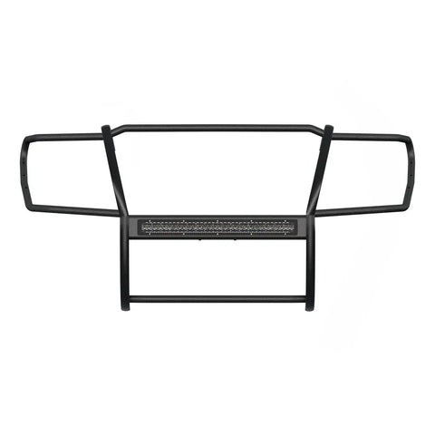 ARIES 2170029 - Pro Series Black Steel Grille Guard with Light Bar, Select Nissan Titan XD