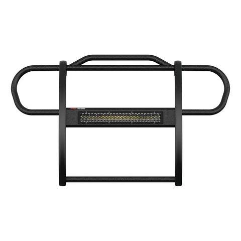 ARIES 2170031 - Pro Series Black Steel Grille Guard with Light Bar, Select Jeep Renegade