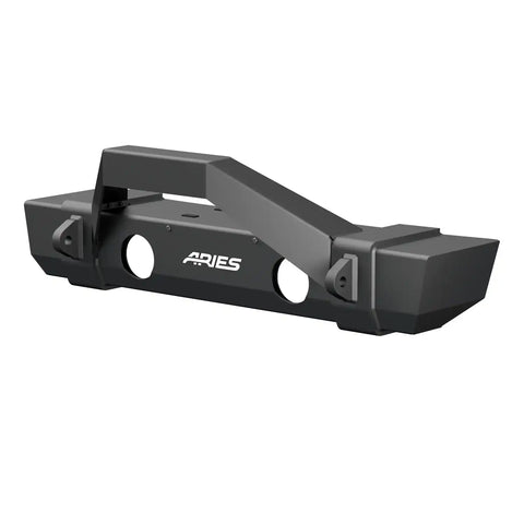 ARIES 2186002 - TrailCrusher Jeep JL, Gladiator Steel Front Bumper with Brush Guard, 12.5K