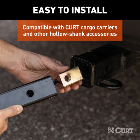 CURT 22323 - Anti-Rattle Hitch Pin Shim Device Fits 2-Inch Receiver 5/8-In Hole