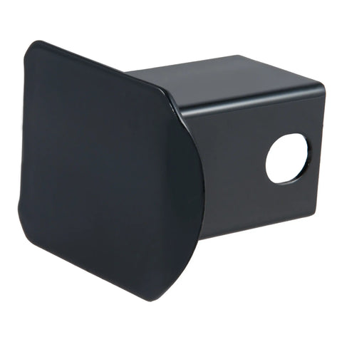 CURT 22751 Black Steel Trailer Hitch Cover, Fits 2-Inch Receiver