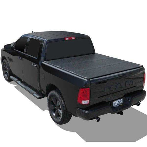 U-Guard HTF 1433 Hard Tri-Fold Tonneau Cover | HTF-1433 for 19-23 Chevrolet Silverado 1500 / GMC Sierra 5.5ft Bed