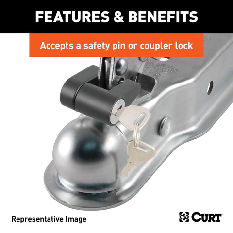 CURT 25194 - Posi-Lock Coupler Replacement Latch for 2-Inch Trailer Hitch Ball