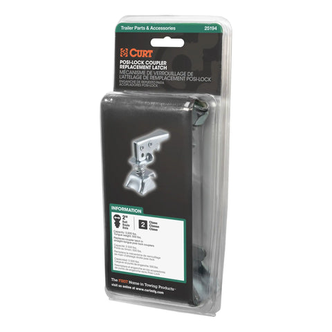 CURT 25194 - Posi-Lock Coupler Replacement Latch for 2-Inch Trailer Hitch Ball