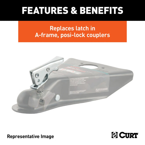 CURT 25294 - Posi-Lock Coupler Replacement Latch for #25101 or #25210