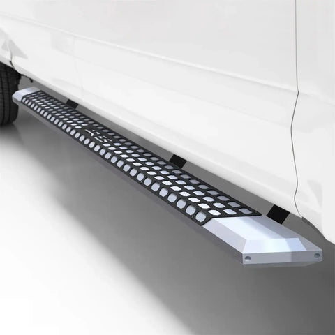 ARIES 2555001 - AdvantEDGE 5-1/2 x 53 Chrome Aluminum Side Bars, Select Silverado, Sierra