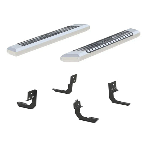 ARIES 2555004 - AdvantEDGE 5-1/2 x 53 Chrome Aluminum Side Bars, Select Ram 1500, 2500, 3500