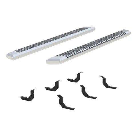 ARIES 2555019 - AdvantEDGE 5-1/2 x 85 Chrome Aluminum Side Bars, Select Toyota Tundra