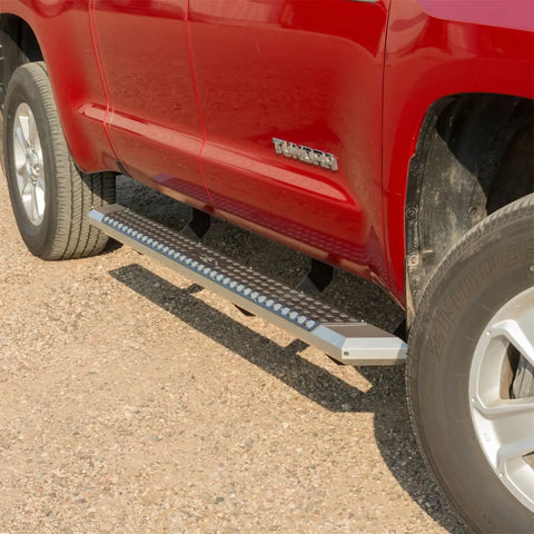 ARIES 2555019 - AdvantEDGE 5-1/2 x 85 Chrome Aluminum Side Bars, Select Toyota Tundra