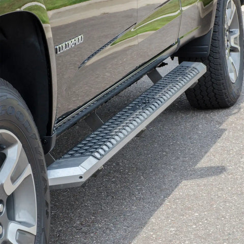 ARIES 2555044 - AdvantEDGE 5-1/2 x 85 Chrome Aluminum Side Bars, Select Colorado, Canyon