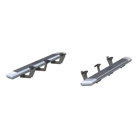 ARIES 2555053 - AdvantEDGE 5-1/2 x 75 Chrome Aluminum Side Bars, Select Dodge Durango