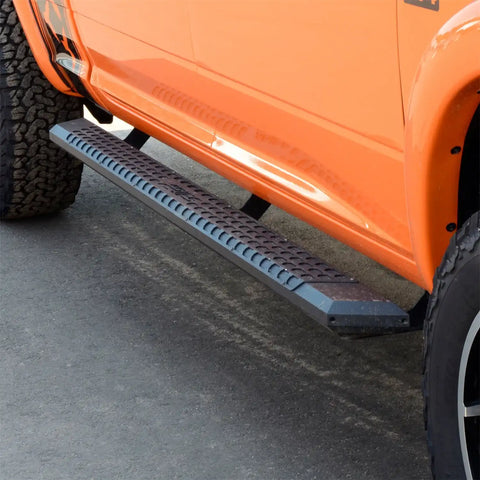 ARIES 2556006 - AdvantEDGE 5-1/2 x 85 Black Aluminum Side Bars, Select Dodge, Ram 1500 to 5500