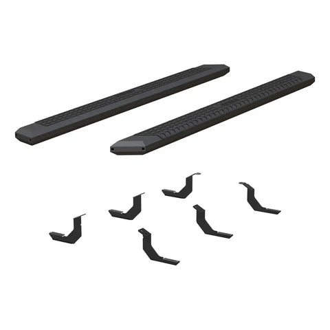 ARIES 2556019 - AdvantEDGE 5-1/2 x 85 Black Aluminum Side Bars, Select Toyota Tundra