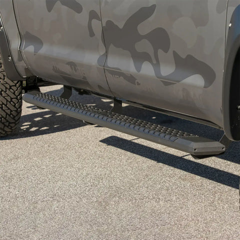 ARIES 2556019 - AdvantEDGE 5-1/2 x 85 Black Aluminum Side Bars, Select Toyota Tundra