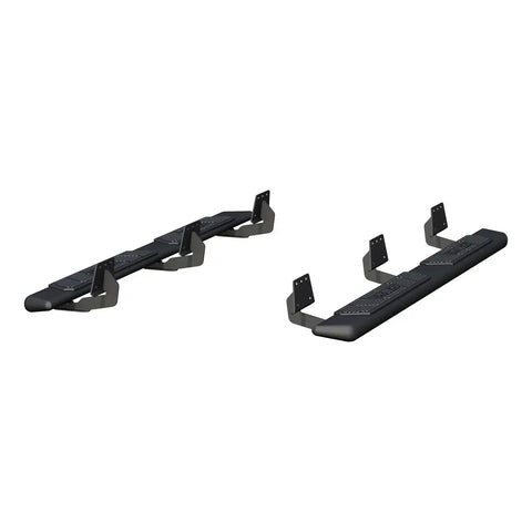 ARIES 2558004 - AscentStep 5-1/2 x 75 Black Steel Running Boards, Select Ram 1500