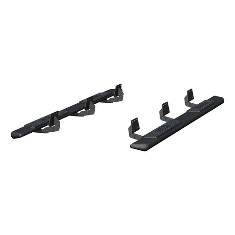 ARIES 2558007 - AscentStep 5-1/2 x 91 Black Steel Running Boards, Select Ram 1500 Crew Cab