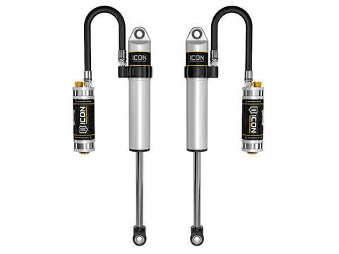 ICON Vehicle Dynamics FRDK_59706CP ICON 2005-2023 Toyota Tacoma/2003-2023 Toyota 4Runner//2007-2014 Toyota FJ Cruiser/2003-2009 Lexus GX470 Front 2.5 VS Remote Reservoir W/ CDCV S2 Secondary Shocks Pair