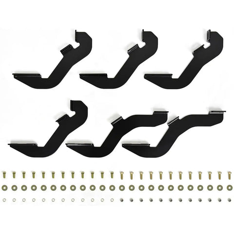 Westin 27-2265 - Running Board Mount Kit Black Finish For Super Crew Cab