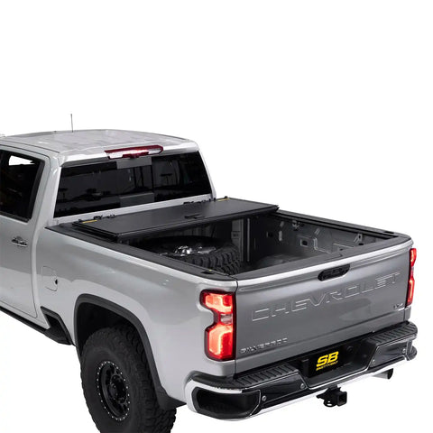 Smittybilt 2710003 - Bed Guard Folding Tonneau Cover
