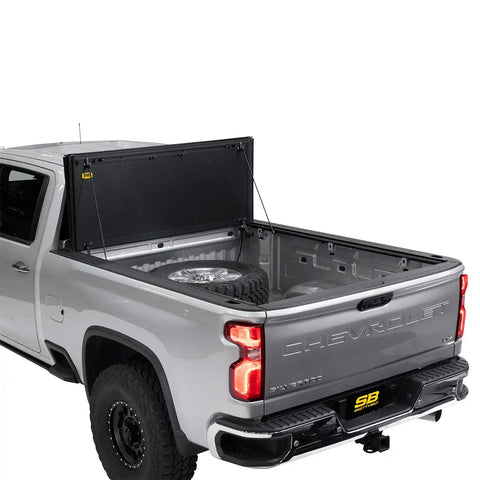 Smittybilt 2710003 - Bed Guard Folding Tonneau Cover