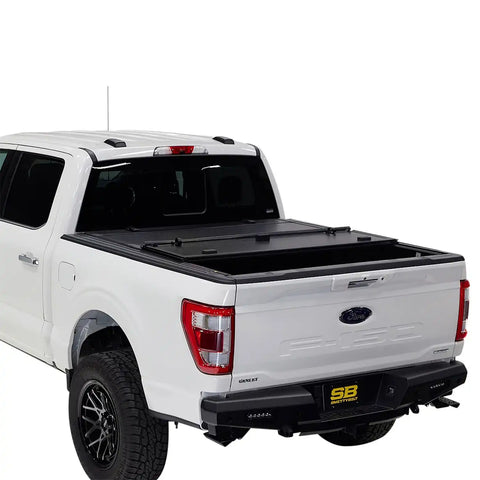 Smittybilt 2730001 - Bed Guard Folding Tonneau Cover